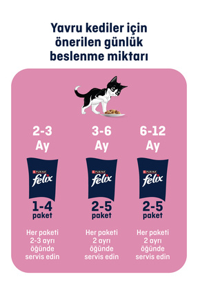 Yavru Kediler Için Tavuklu Yaş Kedi Maması 26 Adet Image 3