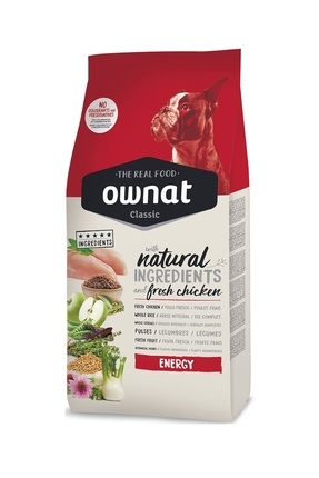 Ownat Classic Energy Adult Tavuklu Köpek Maması, 4 Kg Image 0