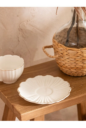 LCW HOME Beyaz Porselen Kahve Fincan Takımı 1 Kişilik Image 2