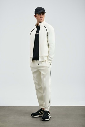 112050076 Tyson Erkek Eşofman Altı BEYAZ Image 1