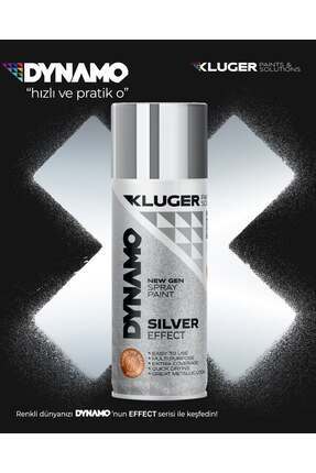 Kluger Sprey Boya Gümüş Krom Efekt Image 4