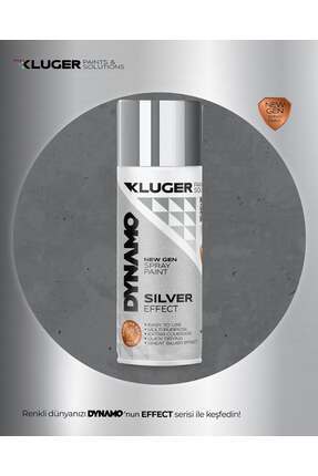 Kluger Sprey Boya Gümüş Krom Efekt Image 6