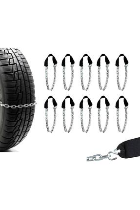 Kar Zinciri, Tak-Çıkar Zincir, Patinaj Zinciri, Kaymaz Pratik Araba Araç Lastik Zinciri Image 1