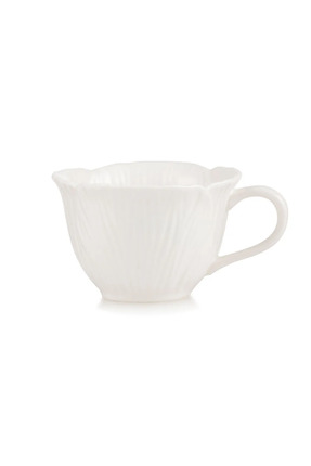 LCW HOME Beyaz Desenli Porselen Kupa 280 Ml Image 3