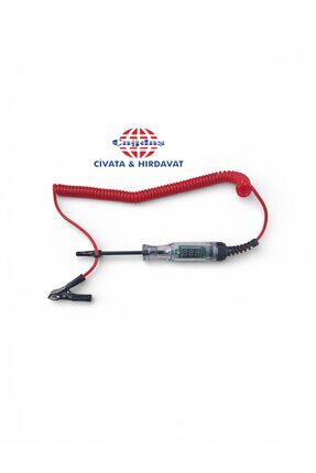 004-RC0019 RİCO Dijital Göstergeli Oto Elektrik Kontrol Kalemi – 12V / 24V Test ve Amper Ölçer Image 5