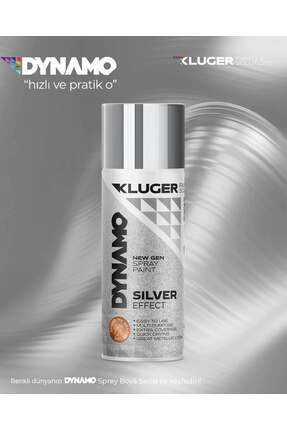Kluger Sprey Boya Gümüş Krom Efekt Image 7