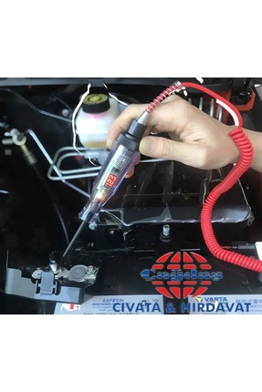 004-RC0019 RİCO Dijital Göstergeli Oto Elektrik Kontrol Kalemi – 12V / 24V Test ve Amper Ölçer Image 3