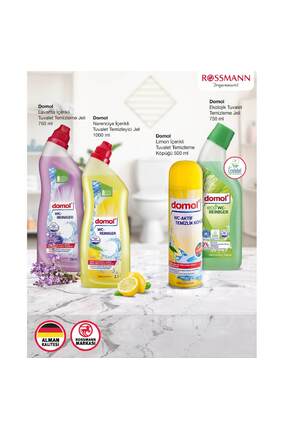 Tuvalet Temizleme Köpüğü Limon 500 ml Image 1