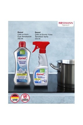 Çelik Ve Krom Evye Temizleyicisi Image 1