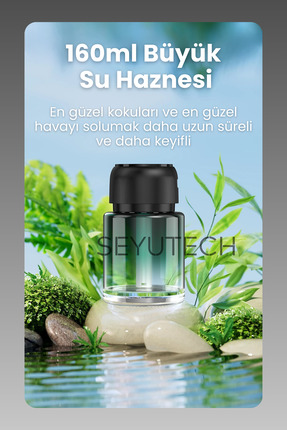 Yıldız Işıklı Araç Parfümü Yıldız Efektli Aydınlatma Ortam ve Oda Hava Nemlendirici Aromaterapi Image 4