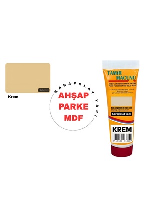 Krem Ahşap Mobilya Parke Tamir Macunu Çok Amaçlı Macun Image 0