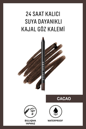 Suya Dayanıklı 24 Saat Kalıcı Kajal Göz Kalemi - Cacao Image 0