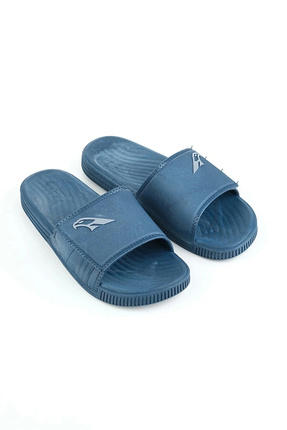 Lacivert Kaydırmaz Deniz Plaj Havuz Banyo Hamam Islak Zemin Terliği Günlük Terlik 14194 Image 3
