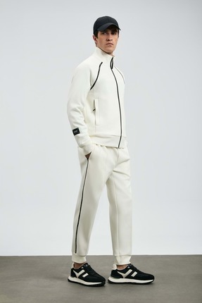 112050076 Tyson Erkek Eşofman Altı BEYAZ Image 5