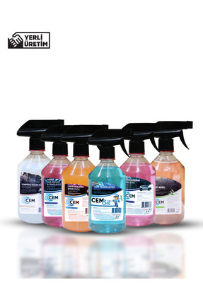 Mega 6'lı Oto Bakım Seti Yıkama Süngeri Hediyeli Image 0