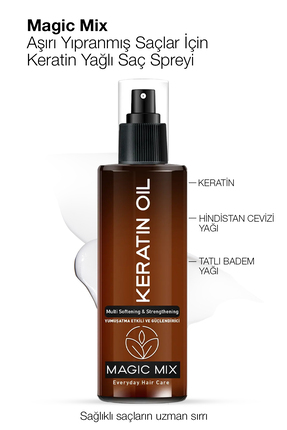 Magıc Mıx Aşırı Yıpranmış Saçlar Için Keratin Yağı 110 ml Image 0