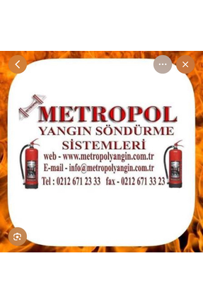 Yangın Tüpü 6 Kg ABC Tozlu dolap Image 3