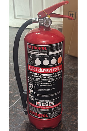 Yangın Tüpü 6 Kg ABC Tozlu dolap Image 4