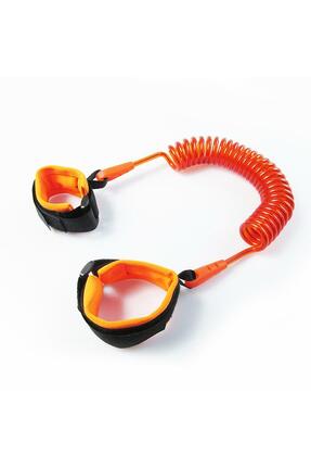 Çocuk Güvenlik Bilekliği – Kayıp Önleyici Kimlik Bilekliği | Hac Umre Güven Çemberi - Turuncu Image 5