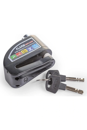 Disk Kilidi Alarmlı 110 Desibel Renkli Disk Kilit(TÜM RENKLERDEN KARIŞIK GÖNDERİLİR) Image 0