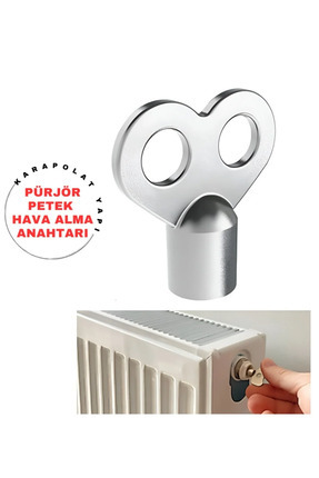 Kalorifer peteği hava alma anahtarı Radyatör Prujör Petek Havlupan Hava Alma Purjör Anahtarı 1 Adet Image 0