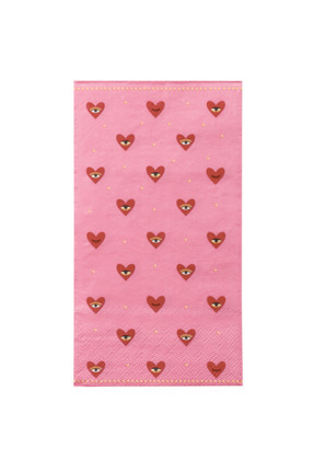 LCW HOME Sevgililer Günü Kalp Baskılı Kağıt Peçete 20'li Image 4