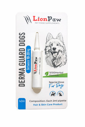 2'li Set Köpek 10-20 Kg İç Dış Anti Parazit Bitkisel 1 Ense Damla Ve 2 Tablet Seti Image 1