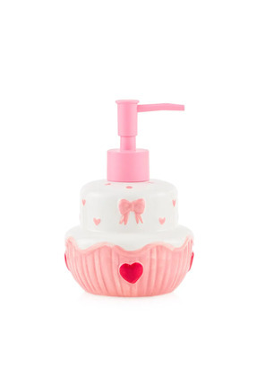 Sevgililer Günü Kalp Desenli Seramik Sıvı Sabunluk Image 4