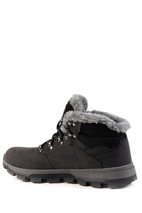INT PS-MC-2000431Z Erkek Siyah Kürklü Outdoor Bot Image 2