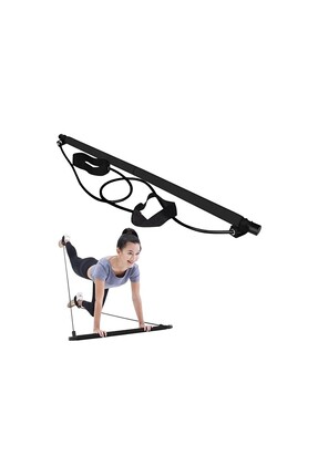 Squat Pilates Studio Evde Spor Egzersiz Çubuğu Kalça Basen Sıkılaştırıcı Pilates Barı Plates Image 1