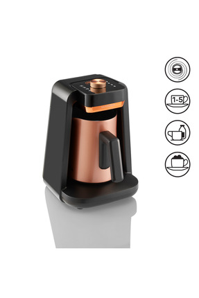 Okka OK0020 Rich Spin Pro Türk Kahvesi Makinesi Bakır Image 0