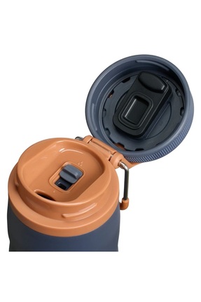 The IceFlow Twist Flip Termos 0.47 LT Termos Kupa Kamp Matara LACİVERT Image 1