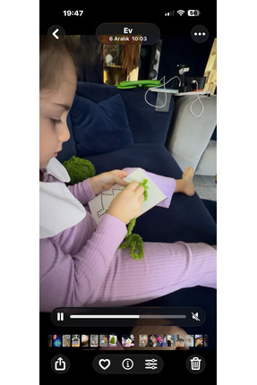 ⭐ Montessori Etkinlik Dikiş Seti –5 Tam Set Noel serisi Image 3