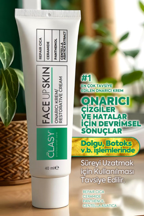 Face Up Skin Gözenek Sıkılaştırıcı, Onarıcı, Kırışıklık Karşıtı Cilt Kremi 40ml Image 0