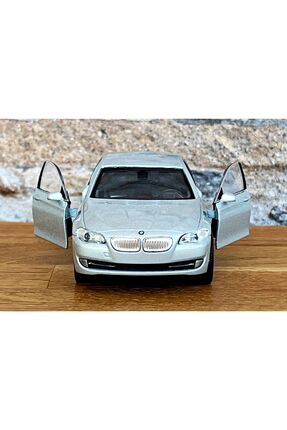 Bmw M5 1/36 Ölçek GRİ veya Bal Diecast Çek Bırak Metal Model Araba Image 2