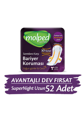 Supernight Uzun Avantajlı Dev Fırsat Paketi 52 Adet Image 0