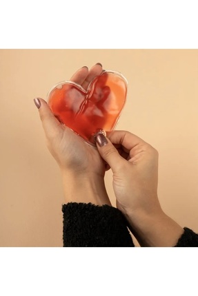 1 Adet Kalp Şekilli Sihirli El Isıtıcı, Isınmatik, Cep Sobası, Avcı Balıkçı Dağcı Kamp El Isıtıcısı Image 7