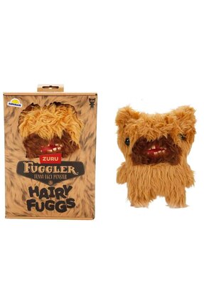 Fuggler Hairy Fuggs Peluş S1 7-Kahverengi Screech Image 2