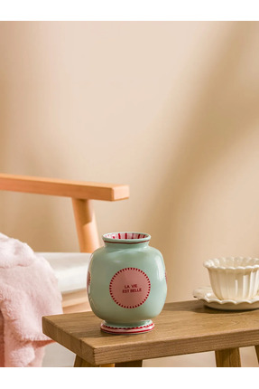 LCW HOME Karışık Baskılı Seramik Saksı 15 Cm Image 1