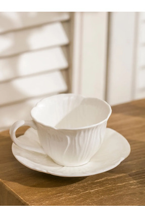 LCW HOME Beyaz 2 Kişilik Porselen Kahve Fincan Takımı 100 Ml Image 1