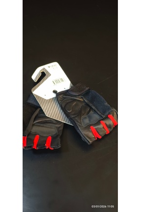 SANTA 2 MOTOSİKLET ELDİVENİ YARIM KIRMIZI Image 3