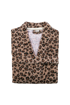 LCW ACCESSORIES Karışık Leopar Desenli Kadın Bornoz Image 2