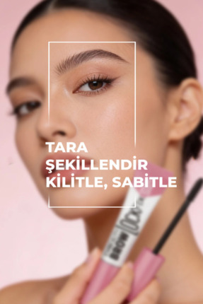 Ultra Siyah Dolgunlaştırıcı Maskara ve Brow Lock Fıx Kaş Sabitleyici Maskara Image 4