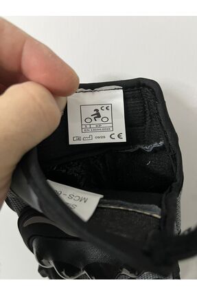 BABE GRİ MOTORSİKLET ELDİVENİ REFLEKTÖRLÜ Image 6