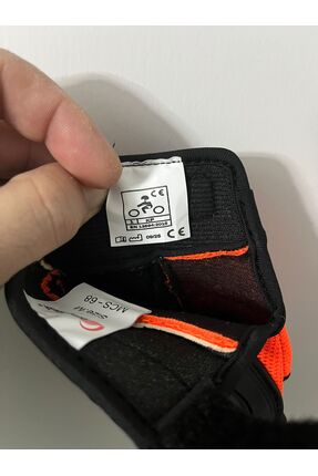 BABE 3 MEVSİM ORANJ MOTORSİKLET ELDİVENİ REFLEKTÖRLÜ Image 4