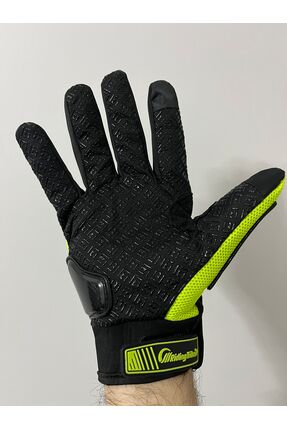 BABE 3 MEVSİM KORUMALI REFLEKTÖRLÜ MOTORSİKLET ELDİVENİ NEO RENK Image 4