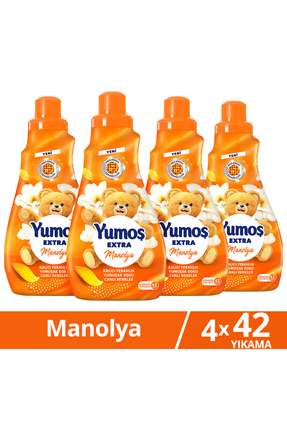 Extra Çamaşır Yumuşatıcı 42 Yıkama Manolya 1008 ml x4 Image 0