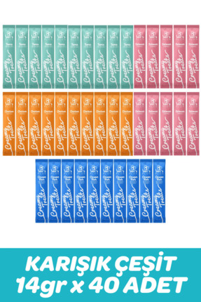 Karışık Çeşitli Krema Kedi Ödül Maması 14gr (40 Adet) Image 0