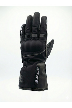 KIŞLIK KORUMALI MOTOSİKLET ELDİVENİ AVUÇ İÇİ DERİ EN13595 SERTİFİKALI Image 1