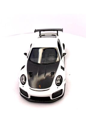 Porsche Gt2 Rs Diecast Çek Bırak Metal Araba 1:34 Ölçek Image 0